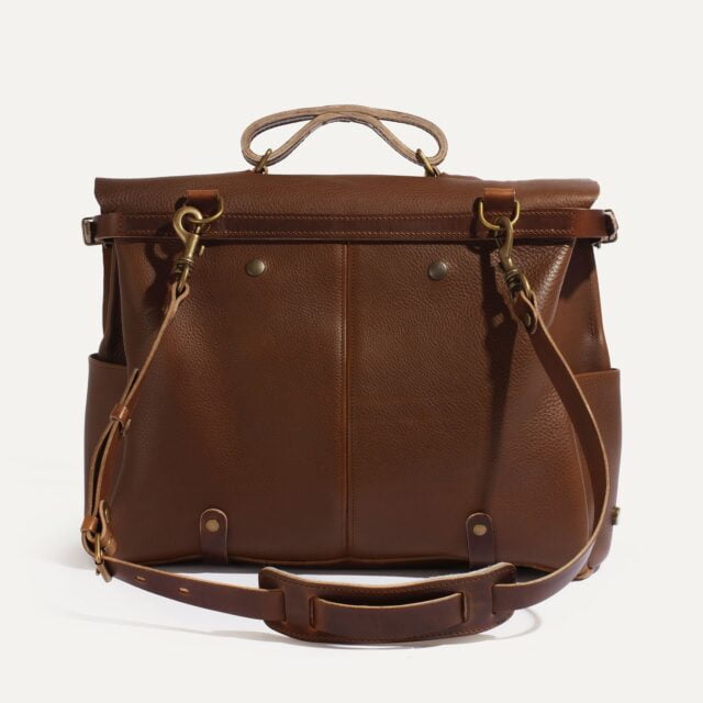 Bleu De Chauffe - Sac Executive Postier 48h Irving - Brun ambré