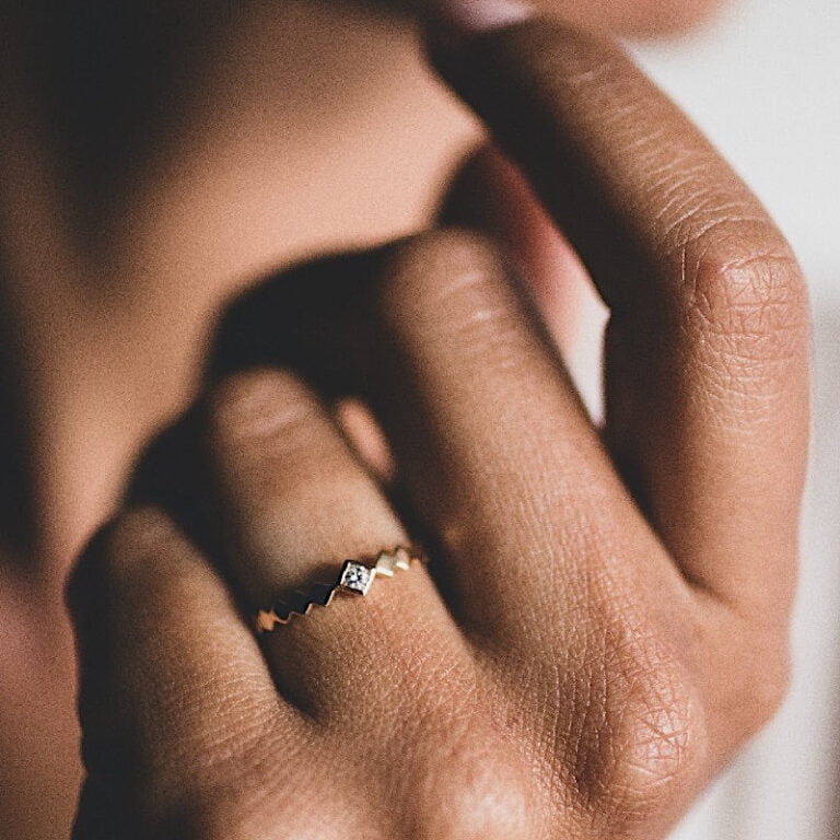 Gemografic - Bague Kalei Solitaire Serti Clos