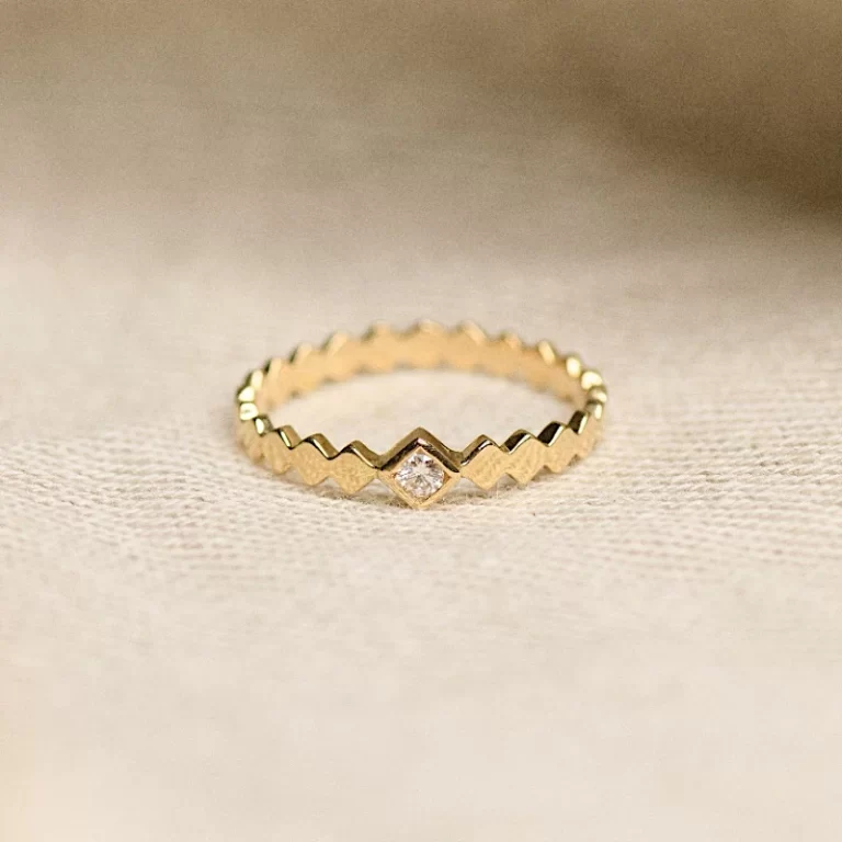 Gemografic - Bague Kalei Solitaire Serti Clos
