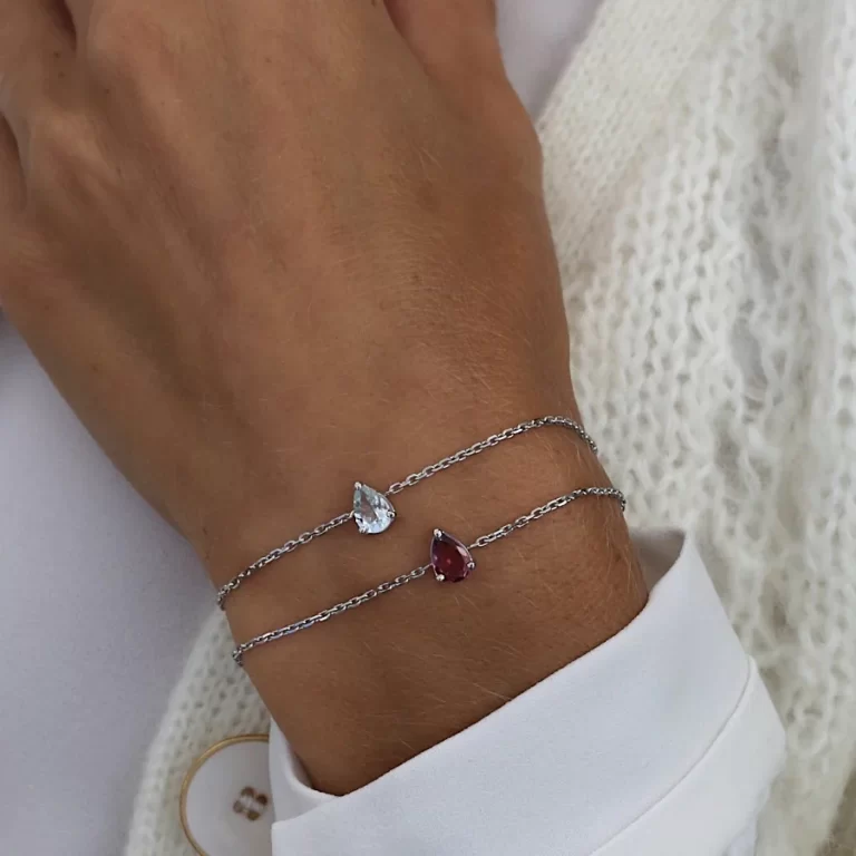 Gemografic - Bracelet Iria Topaze Blue London