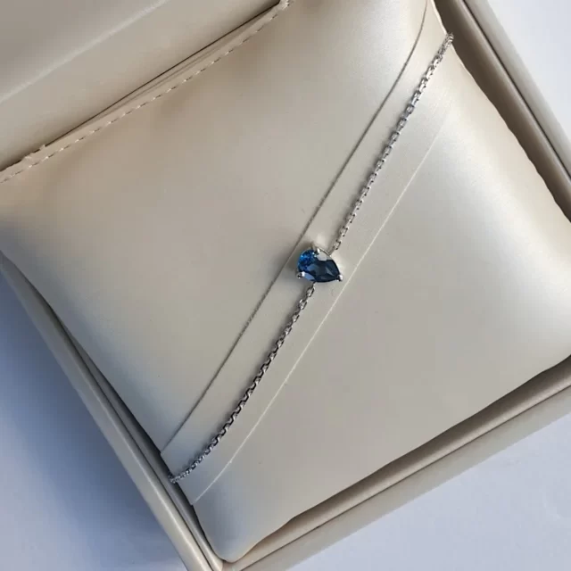 Gemografic - Bracelet Iria Topaze Blue London