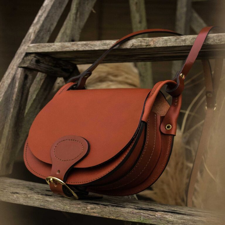 Bleu De Chauffe - Gibecière Diane L - Cognac/Rust