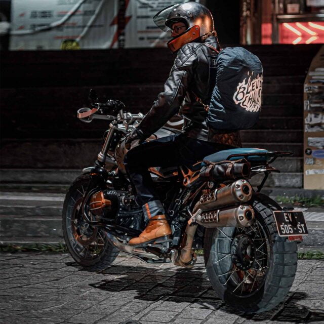 Bleu De Chauffe - Housse de pluie Storm - Rock metal