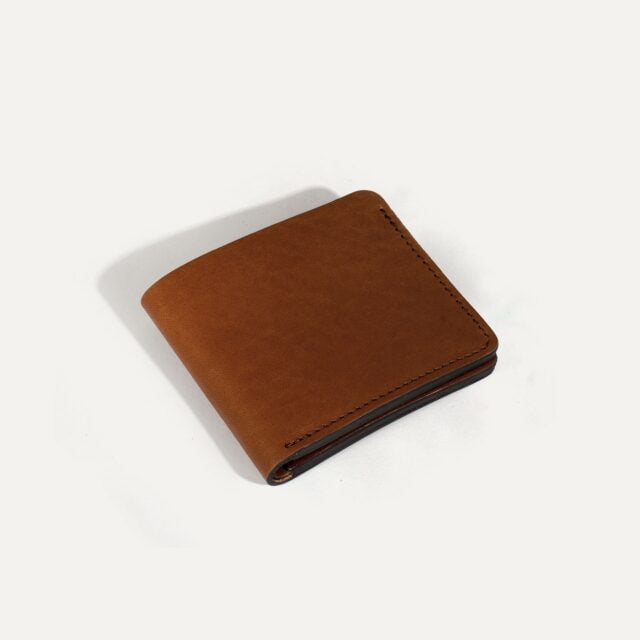 Bleu De Chauffe - Portefeuille Peze - Brun ambré