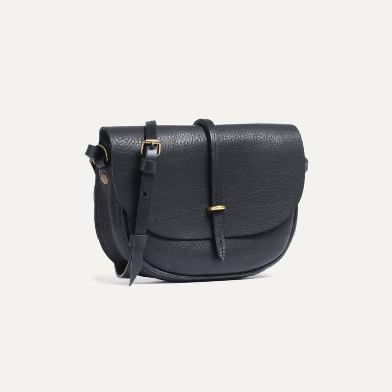 Bleu De Chauffe - Mini sac postier Java - Noir