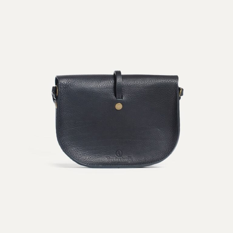 Bleu De Chauffe - Mini sac postier Java - Noir