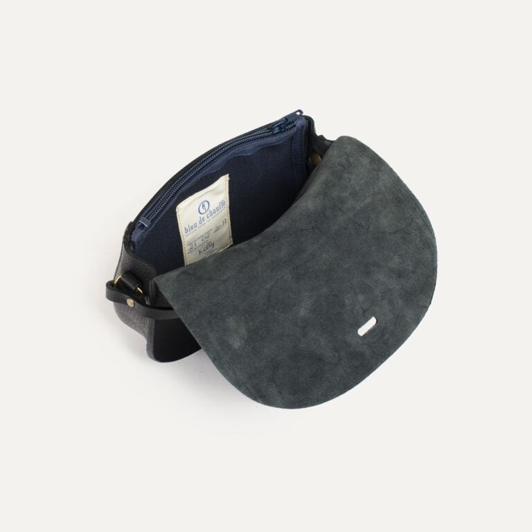 Bleu De Chauffe - Mini sac postier Java - Noir