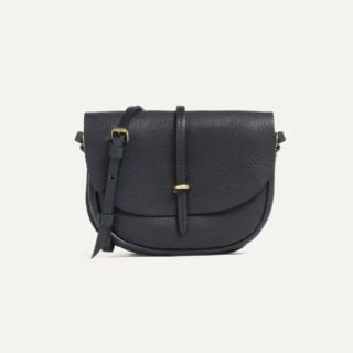 Bleu de Chauffe - Mini sac postier Java  Noir