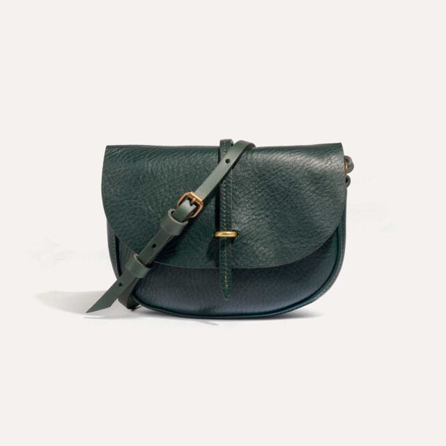 Bleu de Chauffe - Mini sac postier Java - Vert - new
