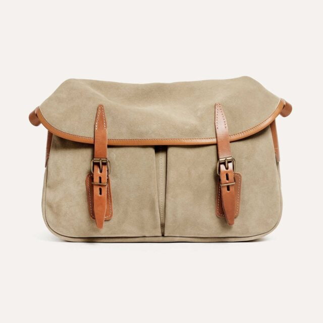 Bleu de Chauffe - Musette du Pêcheur M  / Cuir Velours - Rock - new