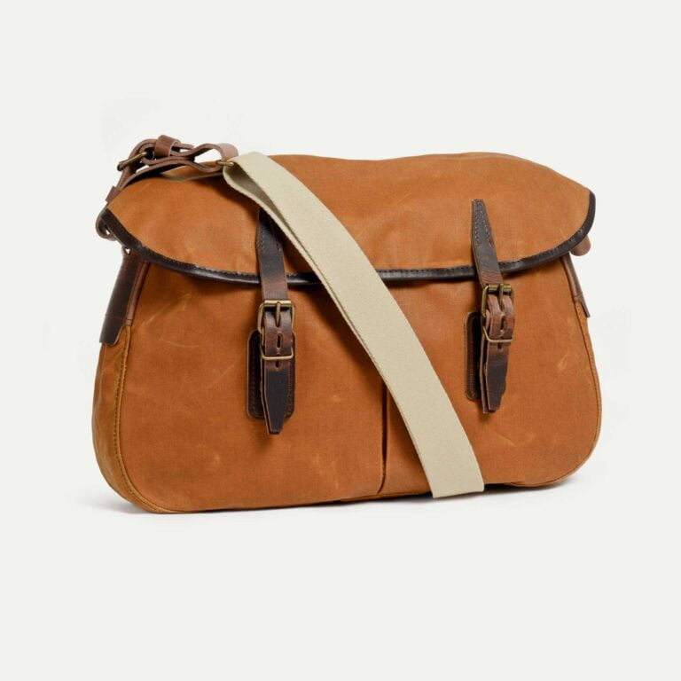 Bleu de Chauffe - Musette du Pêcheur M - Cumin waxé - new