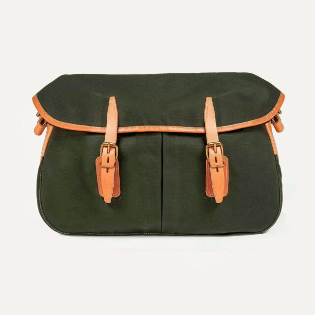 Bleu de Chauffe - Musette du Pêcheur M - Kaki Foncé - new