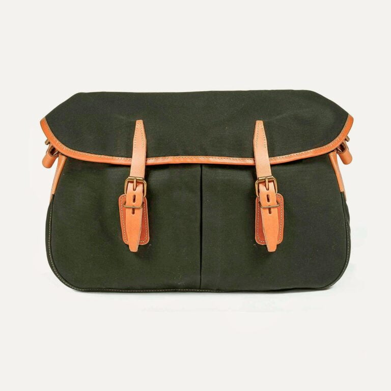 Bleu de Chauffe - Musette du Pêcheur M - Kaki Foncé - new