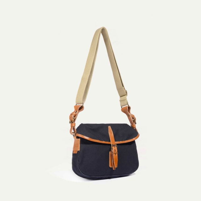 Bleu de Chauffe - Musette du Pêcheur XS – Bleu Nuit