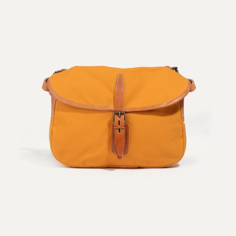 Bleu De Chauffe - Musette du Pêcheur XS / toile - Ocre Jaune