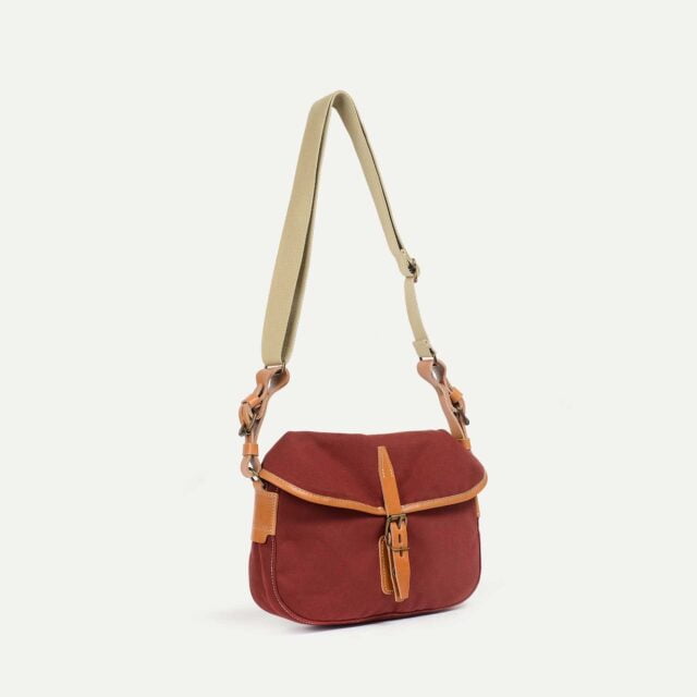 Bleu de Chauffe - Musette du Pêcheur XS - Rouge Cardinal - new