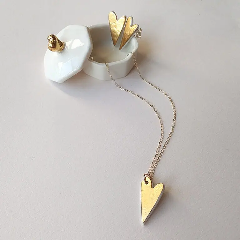 Anne-Lise Pichon - Collier Cœur d'or