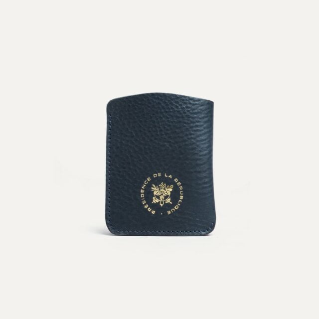 porte carte philae bleu de chauffe x elysee bleu caban Bleu de Chauffe - Porte carte PHILAE - Bleu de Chauffe x Élysée / Bleu Caban - new