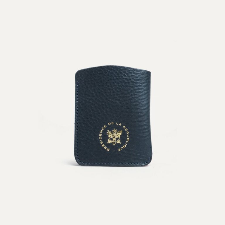 porte carte philae bleu de chauffe x elysee bleu caban Bleu de Chauffe - Porte carte PHILAE - Bleu de Chauffe x Élysée / Bleu Caban - new