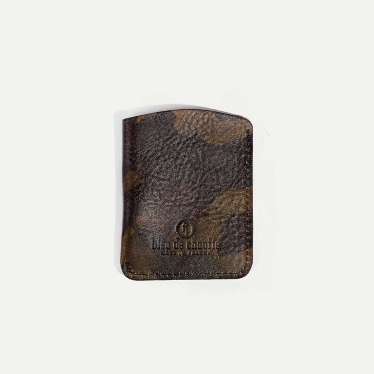 porte cartes visites intro camo Bleu de Chauffe - Porte cartes visites Intro - Camo - new