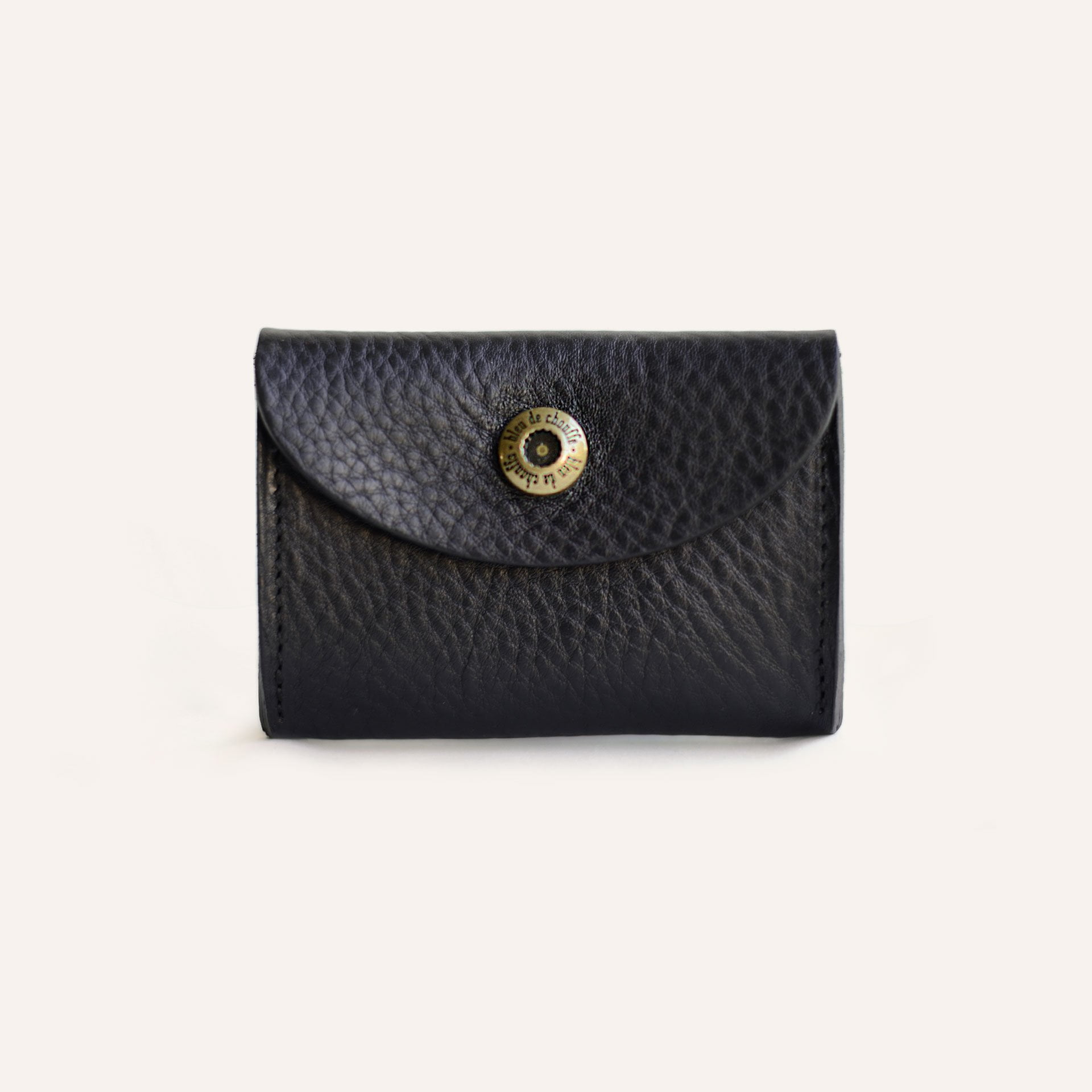 Porte-cartes Femme Anti-RFID – Noir Avec Pompon – Compact Et Sécurisé – 10 Fentes