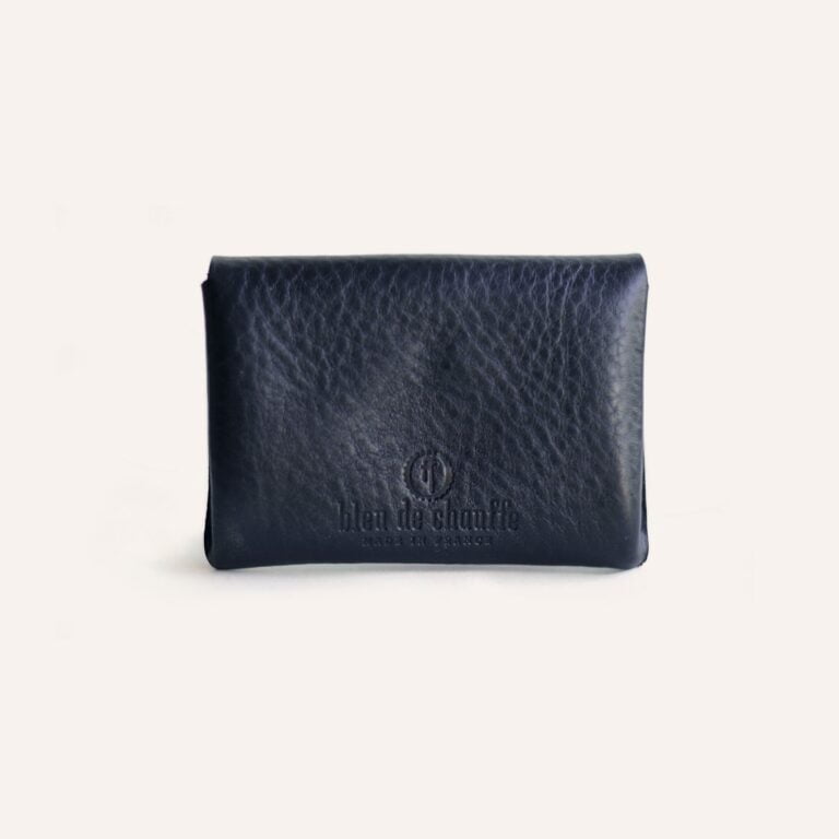 Bleu De Chauffe - Porte monnaie du cordonnier Talbin - Bleu Marin