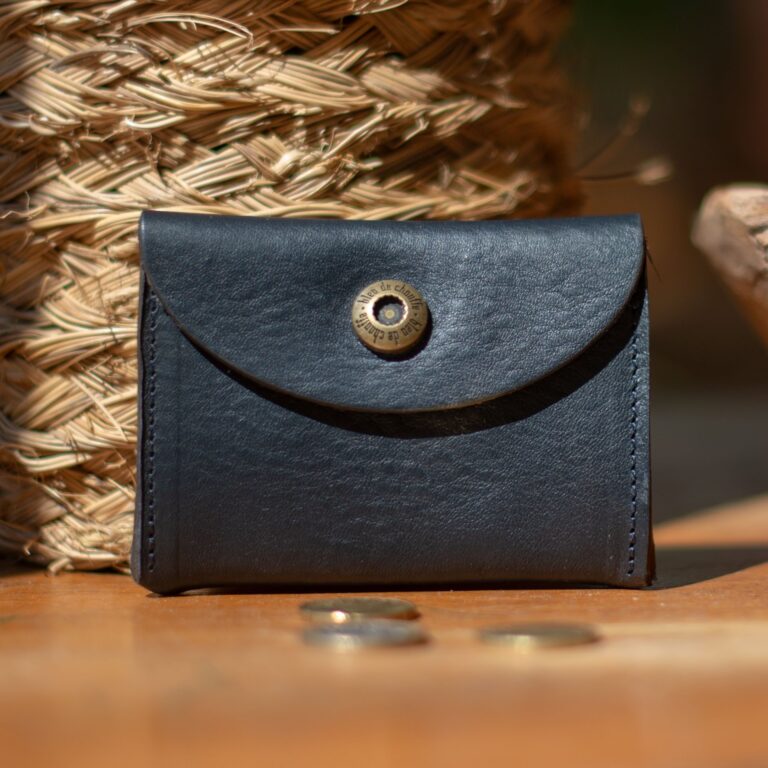 Bleu De Chauffe - Porte monnaie du cordonnier Talbin - Bleu Marin