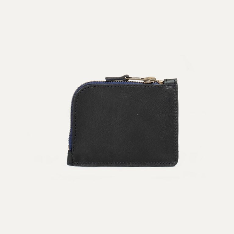 Bleu De Chauffe - Porte monnaie zippé As / M - Noir