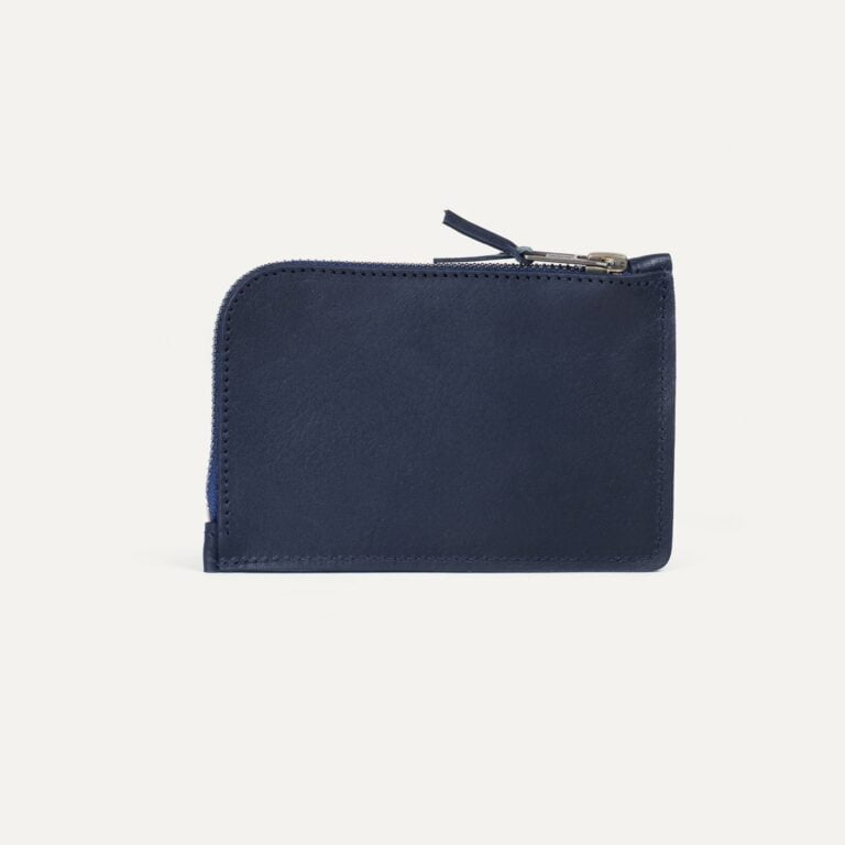 Bleu De Chauffe - Porte monnaie zippé Pognon / L - Bleu Marin