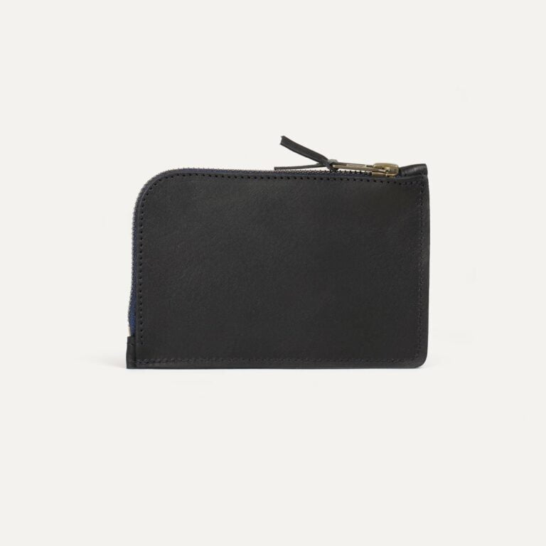 Bleu De Chauffe - Porte monnaie Zippé Pognon / L - Noir