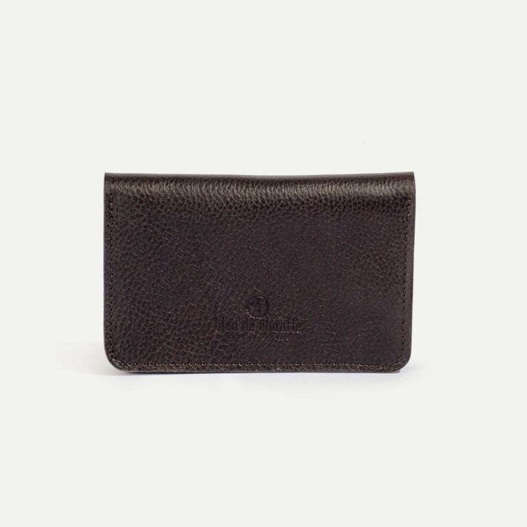 Bleu De Chauffe - Portefeuille Grisbi - Marron Brun