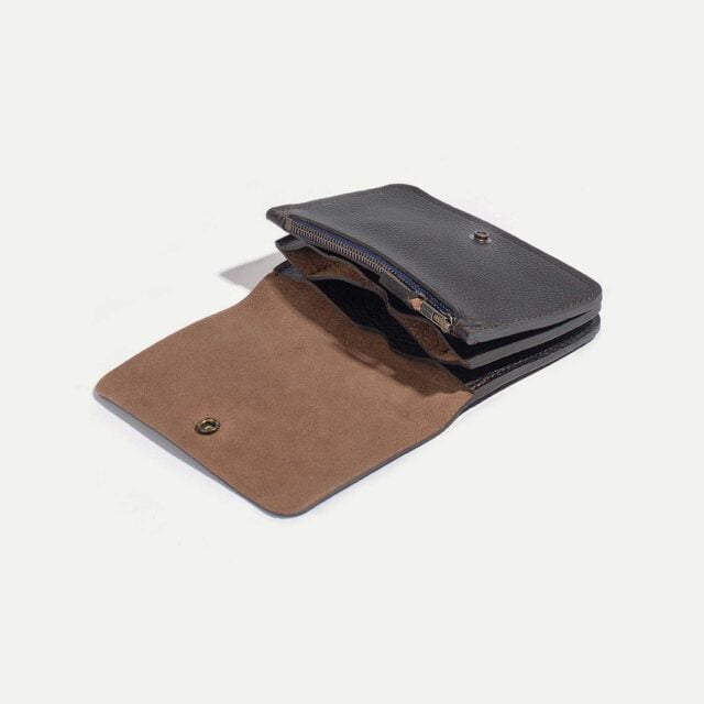 Bleu De Chauffe - Portefeuille Grisbi - Marron Brun