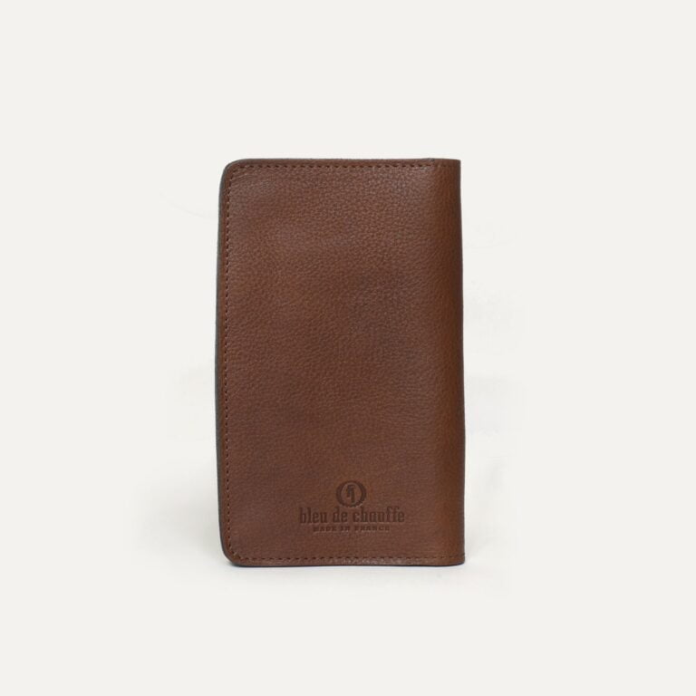 Bleu De Chauffe - Portefeuille Maltese - Brun ambré