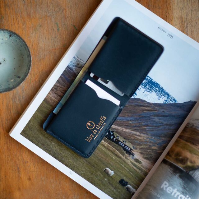 Bleu De Chauffe - Portefeuille Peze - Bleu Marin