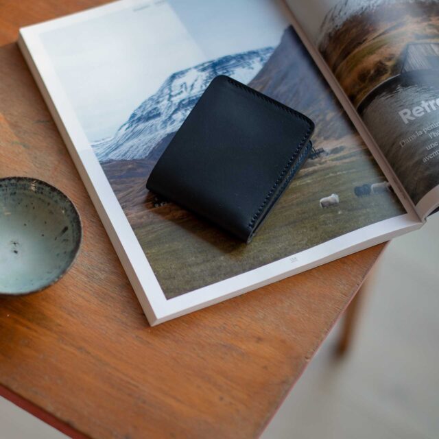 Bleu De Chauffe - Portefeuille Peze - Bleu Marin