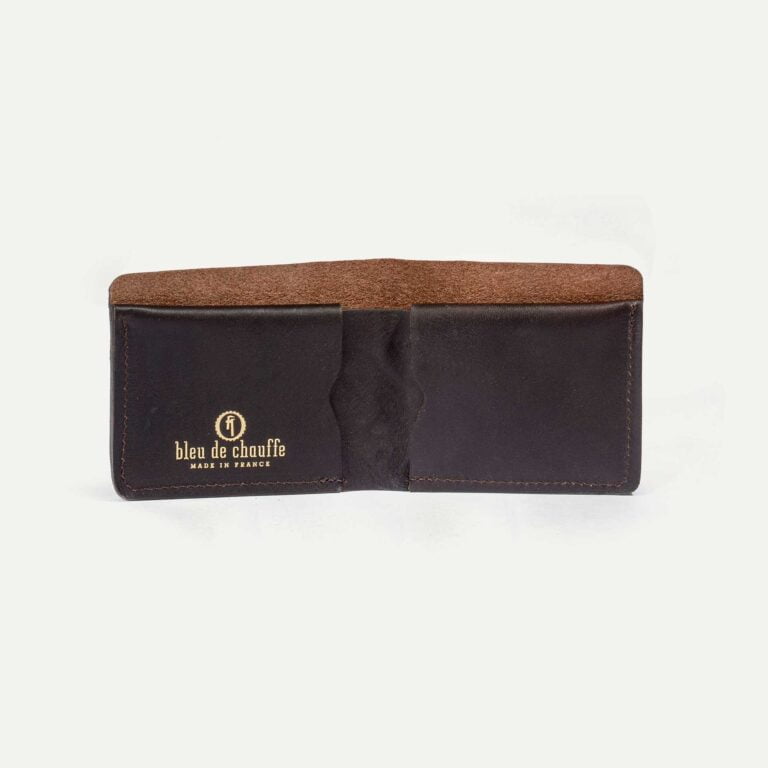 Bleu De Chauffe - Portefeuille Peze - Marron Brun