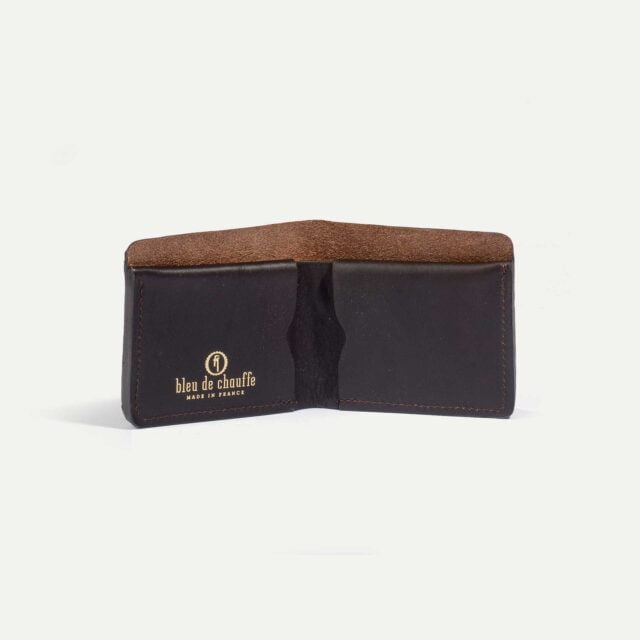 Bleu De Chauffe - Portefeuille Peze - Marron Brun
