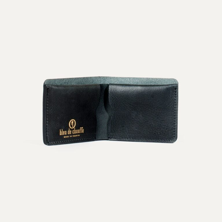 Bleu De Chauffe - Portefeuille Peze - Noir