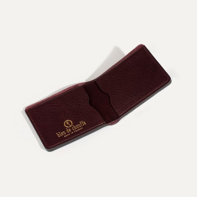 Portefeuille Peze – Tourbe par la marque Bleu de Chauffe Bleu de Chauffe - Portefeuille Peze – Tourbe