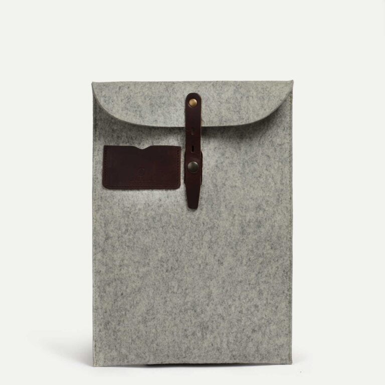 Bleu De Chauffe - Protection ordinateur Milan 15 - Feutre Naturel