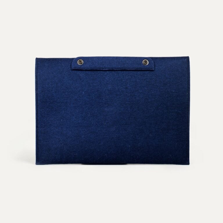 Bleu De Chauffe - Protection ordinateur Misha 13 - Feutre Marine