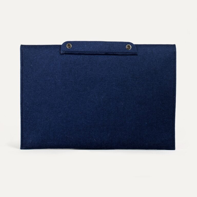 Bleu De Chauffe - Protection ordinateur Misha 15 - Feutre Marine