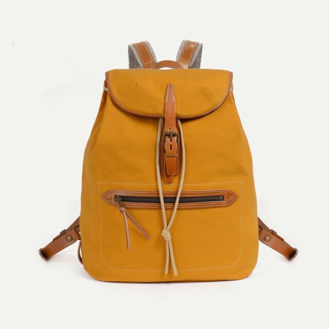 Bleu de Chauffe - Sac à dos Camp - Ocre Jaune - new