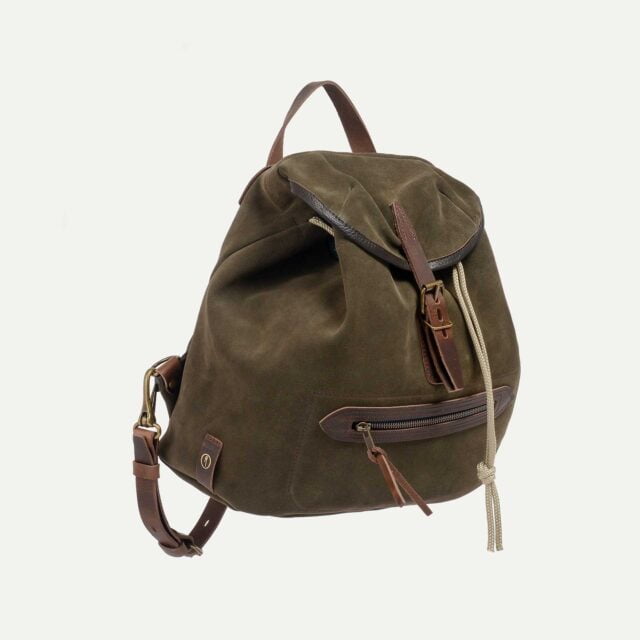 sac a dos camp s cuir velours musk Bleu de Chauffe - Sac à dos Camp S / Cuir Velours - Musk - new