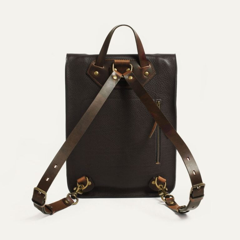 Bleu De Chauffe - Sac à dos Puncho - Marron Brun