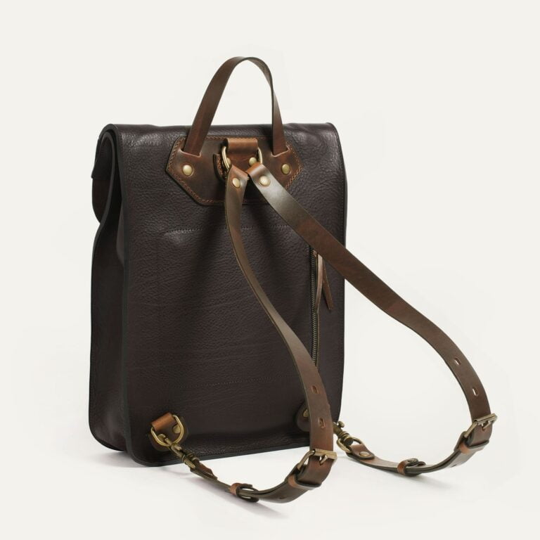 Bleu De Chauffe - Sac à dos Puncho - Marron Brun