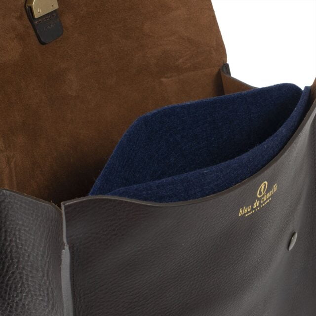 Bleu De Chauffe - Sac à dos Puncho - Marron Brun / Ligne Epure