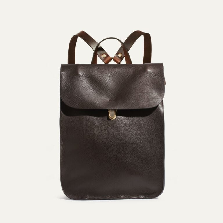 Bleu De Chauffe - Sac à dos Puncho - Marron Brun / Ligne Epure