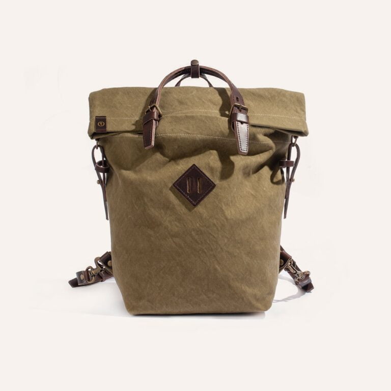 sac a dos woody s kaki stonewashed Bleu de Chauffe - Sac à dos Woody 25L - Kaki US stonewashed - new