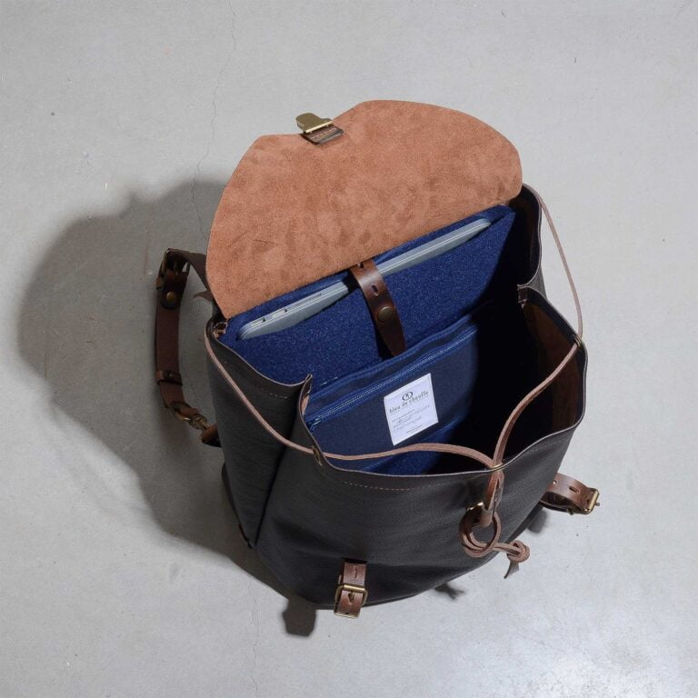 Bleu De Chauffe - Sac à dos Zibeline - Marron Brun